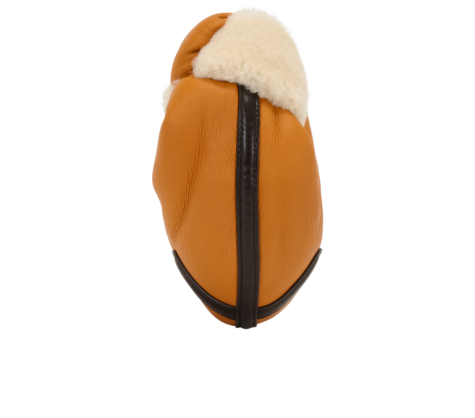 Jodie Bag, &pound;850, Handbags, Tan, Leather/Shearling, Side view